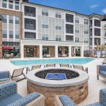 An outdoor photo of 1201 Midtown in Mount Pleasant, South Carolina at the fire pit.